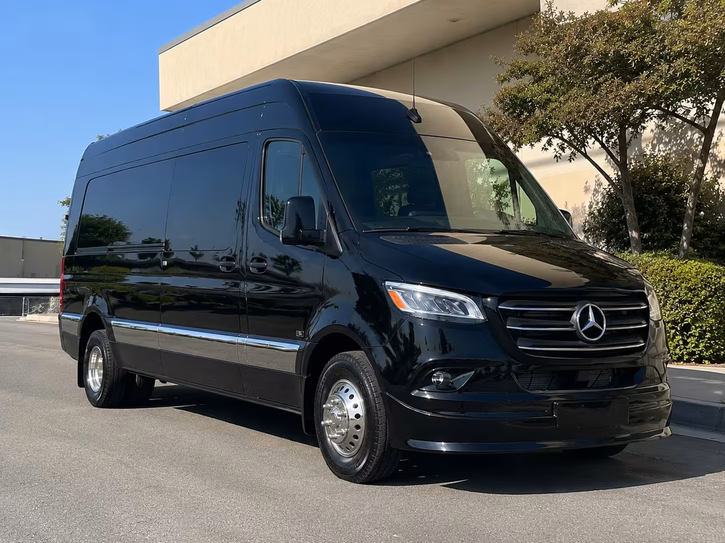 sprinter van with driver