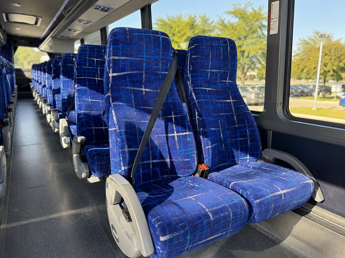 vancouver charter bus interior gallery