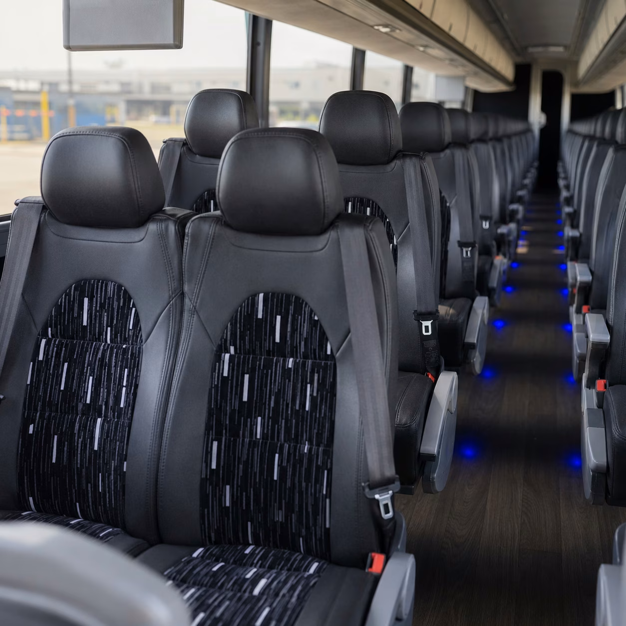 vancouver charter bus rental inside