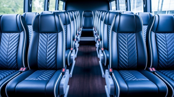 vancouver 15 passenger minibus inside
