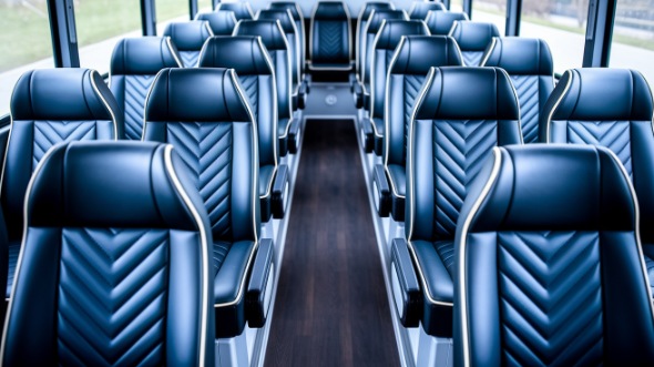 vancouver 18 passenger minibus inside