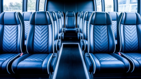 vancouver 20 passenger minibus inside