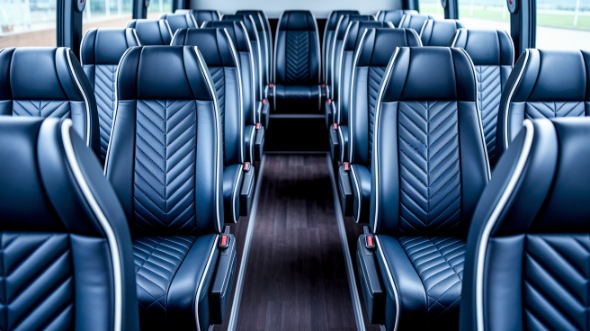vancouver 25 passenger minibus inside